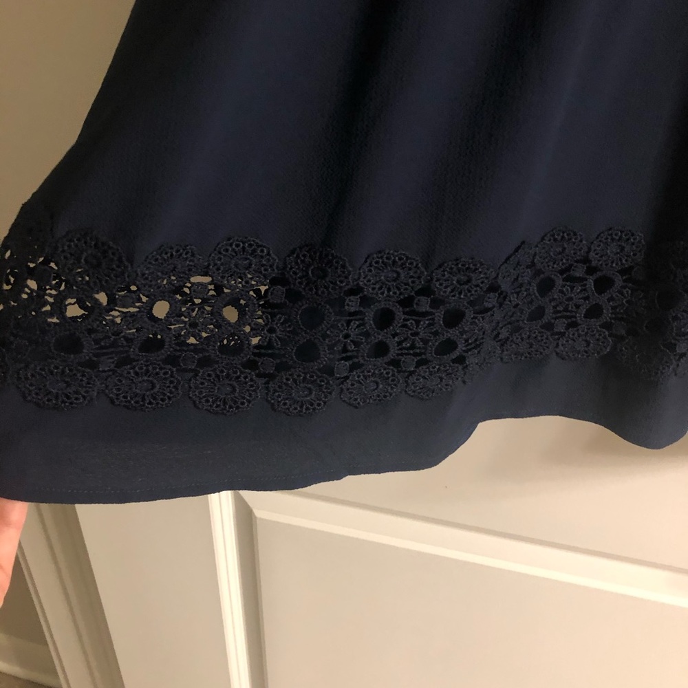 Navy blue dress
